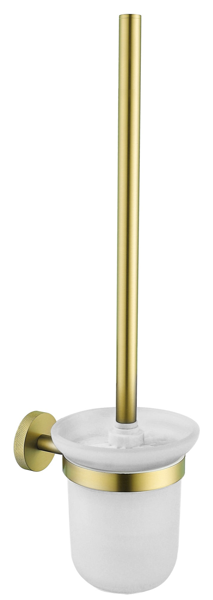 Galby Toilet brush & holder - Brushed Brass (RA8173)